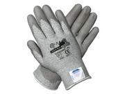 Coated Gloves XS Salt N Pepper PU PR