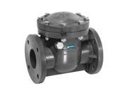 Swing Check Valve 3 In Flanged PVC