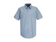 Short Sleeve Shrt Blu PET Cotton L