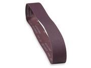 Sanding Belt 6 In Wx48 In L Aluminum Oxide 100GR