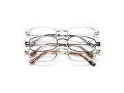 Reading Glasses 2.5 Clear Acrylic PK 3