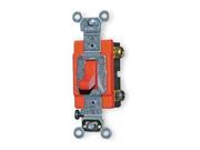Wall Switch 4 Way 20 A Red Industrial