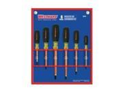 Insulated Combo Screwdriver Set 6 Pc