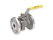 Ball Valve 2 PC Stainless Steel 1 2 In