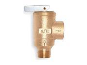 Safety Relief Valve 3 4 x 3 4 In 125 PSI