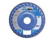 Flap Disc, 4 1/2 In X, 60 Grit, 7/8, TY27 Flap Disc, 4 1/2 In X, 60 Grit, 7/8, TY27