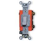 Wall Switch 4 Way 20 A Gray Industrial