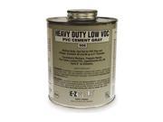 Heavy Duty PVC Cement 32 Oz Gray