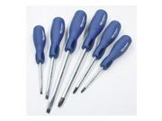 Screwdriver Set Slotted Phillips 6 Pc