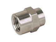 Female Hex Coupling 1 2 x 3 8 In
