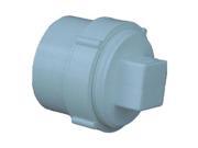 Genova Products 4in. Sch. 40 PVC DWV Clean Out Fitting With Threaded Plug 71640