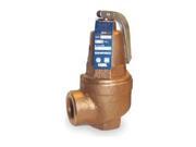 Safety Relief Valve 1 1 2 In 50 PSI