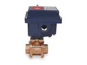 Ball Valve Electronic 3 4 In Bronze