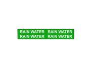 Pipe Marker Rain Water Gn 3 4 to2 3 8 In