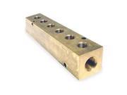 Manifold 3 8 In Inlet 6 Outlets Brass