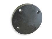 Blind Flange 3 In Class 150 Poly Black