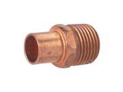 Adapter Male Solder to MNPT Pipe 1 2 In
