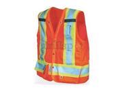 High Visibility Vest Class 2 XL Orange