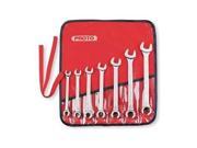 Flare Nut Wrench Set 6 Pt 3 8 3 4 in 7Pc