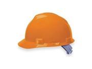 Hard Hat Front Brim Slotted Pinlock Orange