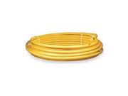 Plastic coated Yellow coil 5 8 OD 50 ft.