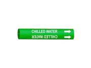 Pipe Marker Chilled Water Gn 8to9 7 8 In