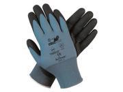 Nylon Knit Glove M Black Blue PR