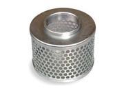 Suct Strainer 7 Dia 3 NPT Side Rnd Perf