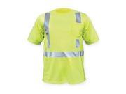 T Shirt Polyester Lime 4XL