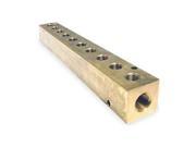 Manifold 1 4 In Inlet 10 Outlets Brass