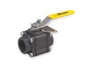 Ball Valve 3 PC Carbon Steel 1 In