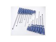 Screwdriver Set Slotted Phillips 18 Pc