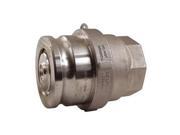 Cam and Groove Adapter 3 In 120 Max PSI