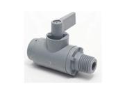 Ball Valve 1 8 In FNPT x MNPT PVC