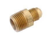 Anderson Metals 754048 1008 5 8 in. X .50 in. Brass Low Lead Flare Adapter Pack Of 5