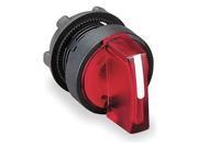 Selector Sw Illuminated 3 Pos Red