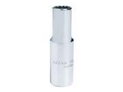Socket, 3/8 In Dr, 12 Pts, 20mm, 69.9mm L Socket, 3/8 In Dr, 12 Pts, 20mm, 69.9mm L