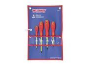 Insulated Combo Screwdriver Set 4 Pc