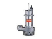 Sump Pump Stainless 1 2 HP 4.7 Amps AC