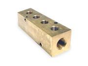 Manifold 1 4 In Inlet 4 Outlets Brass