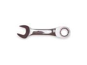 Ratcheting Combo Wrench 10mm Stubby