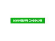 Pipe Marker Low Pressure Condensate Gn