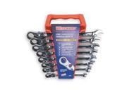 Ratcheting Wrench Set SAE 12 pt. 8 PC