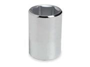 Socket, Standard, 1/2 Dr, 6 Pt, 9mm, 1 1/2 L Socket, Standard, 1/2 Dr, 6 Pt, 9mm, 1 1/2 L
