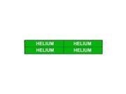 Pipe Marker Helium Green 3 4 to 2 3 8 In