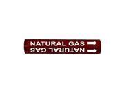 Pipe Marker Natural Gas Br 6 to7 7 8 In