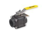 Ball Valve 3 PC Carbon Steel 1 1 4 In