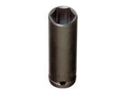 Impact Socket Deep Thin 1 2 In Dr 1 2 In