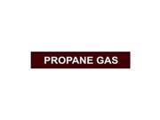 Pipe Marker Propane Gas Br 8 In or Lrger
