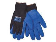 Coated Gloves M Black Blue PR